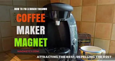 Troubleshooting Bosch Tassimo: Coffee Maker Magnet Fix Guide