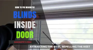 DIY Guide: Repairing Magnetic Blinds Inside Your Door