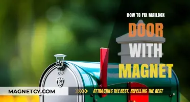 DIY Guide: Repairing Your Mailbox Door with a Magnet