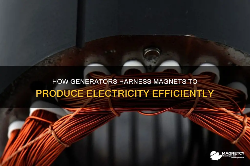 how to generators use magnets