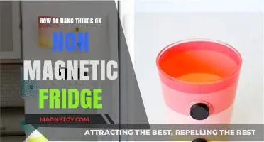 Easy Ways to Hang Items on a Non-Magnetic Fridge Surface