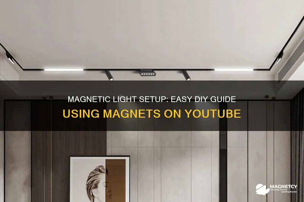 how to hook up light using magnet utube