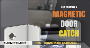Secure Your Door with Ease: Installing a Magnetic Door Catch