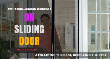 Effortless Installation: Magnetic Screen Doors for Sliding Doors