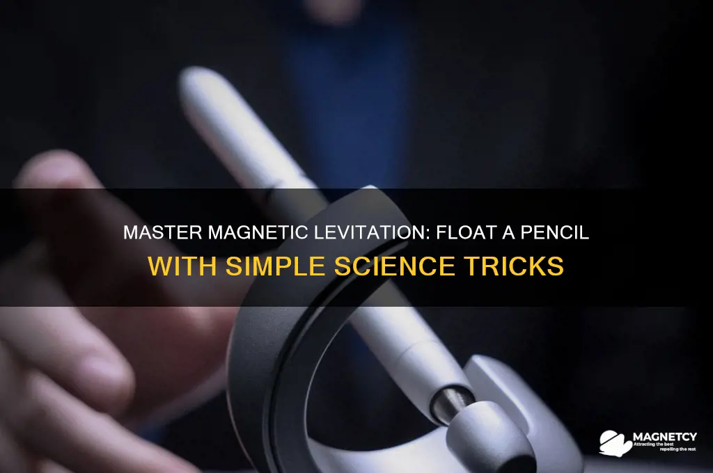 how to levitate a pencil using magnets