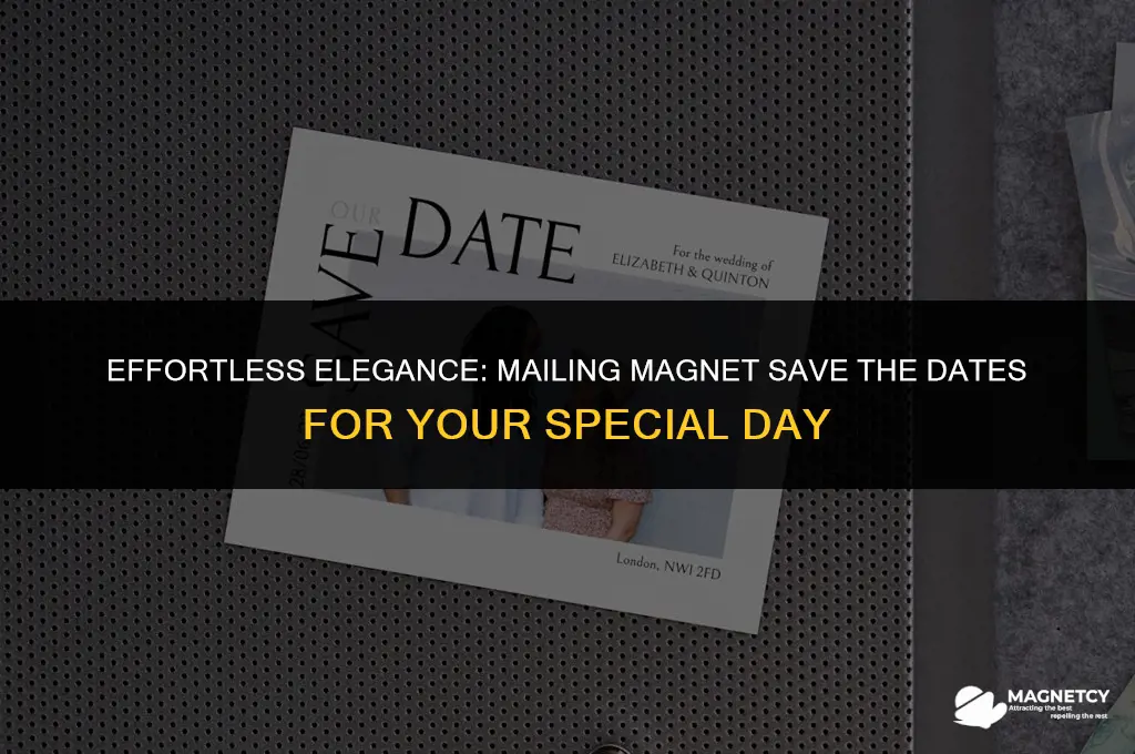 how to mail magnet save the dates