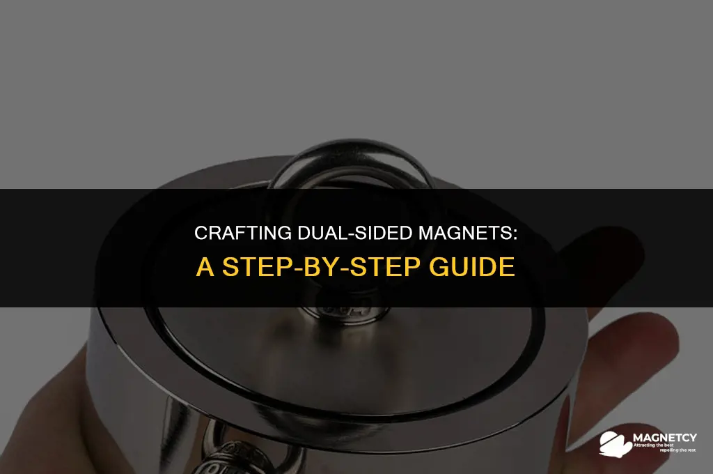 how to make 2-sided magnet