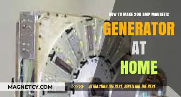 DIY Magnetic Generator: Crafting a 200 Amp Powerhouse at Home