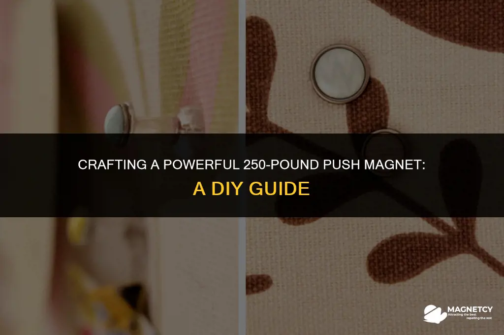 how to make 250lbs push magnet