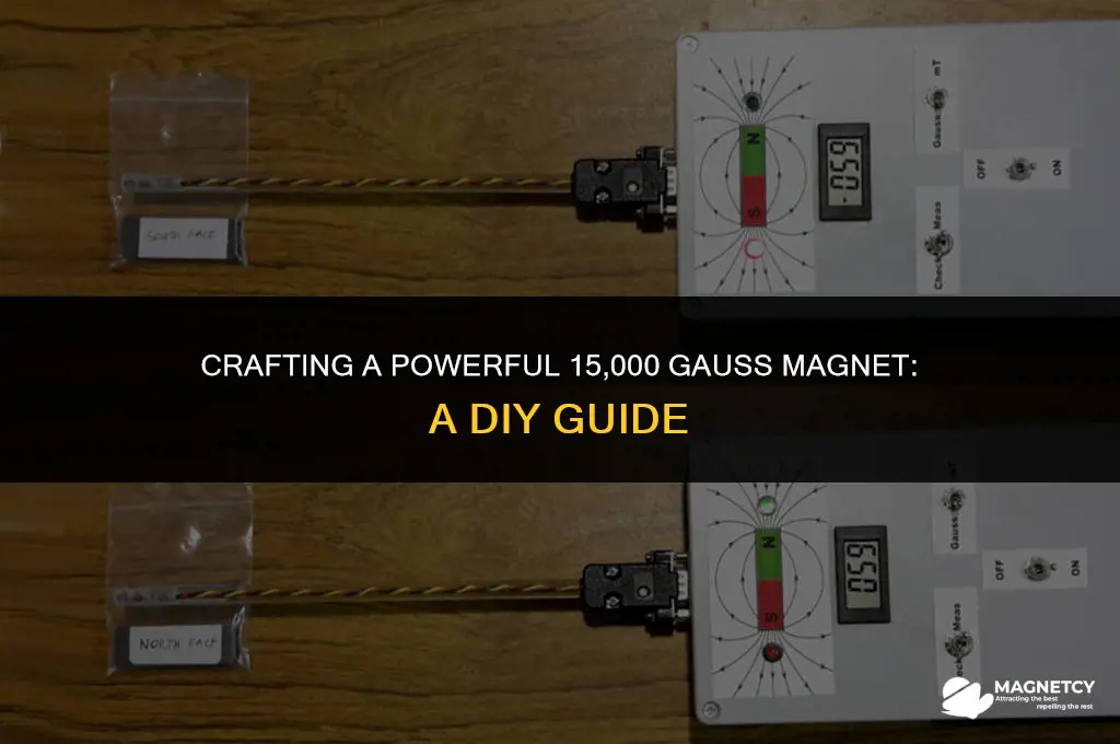how to make a 15000 gauss magnet