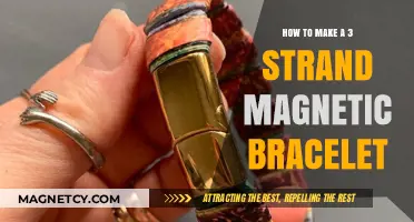 Crafting Elegance: DIY 3-Strand Magnetic Bracelet Tutorial