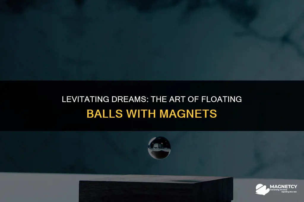 how to make a ball float with magnets