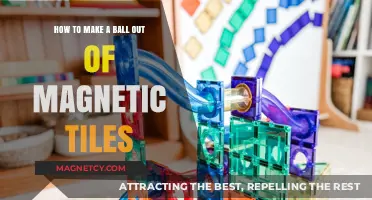 Crafting Creativity: How to Make a Ball Out of Magnetic Tiles