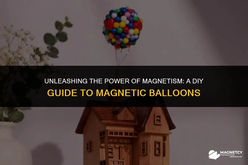 how to make a ballon magnetic