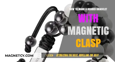Crafting Elegance: DIY Beaded Bracelet with Magnetic Clasp