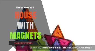 Building Dreams: The Art of Constructing Large Houses with Magnets