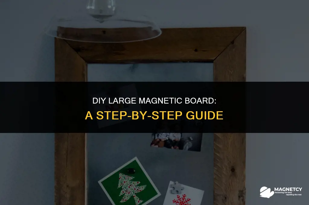 how to make a big magnetic board