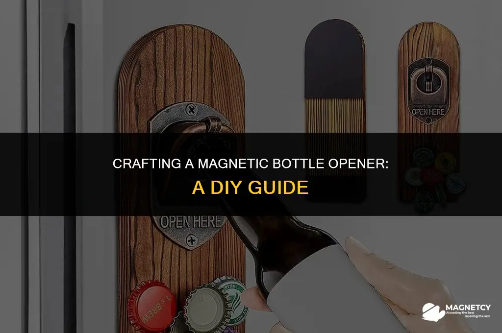 how to make a bottle opener with magnet
