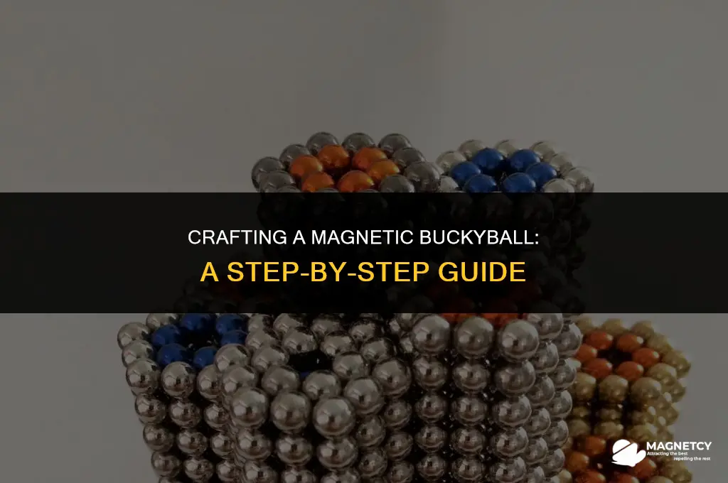how to make a buckyball out of magnets