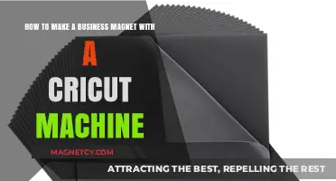Crafting Success: How to Make a Business Magnet with a Cricut Machine