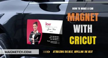 Crafting Custom Car Magnets: A Step-by-Step Cricut Guide