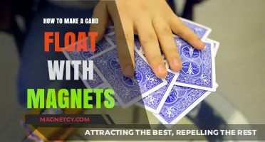 Levitating Wonders: Crafting a Floating Card with Magnets