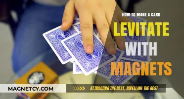 Mastering the Art of Magnetic Levitation: A Card's Journey