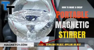 DIY Budget-Friendly Portable Magnetic Stirrer: A Simple Guide