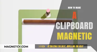 DIY Magnetic Clipboard: A Simple Guide to Customizing Your Workspace