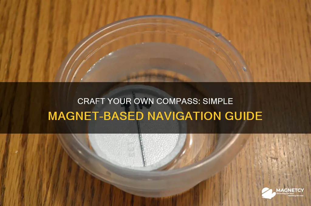 how to make a compass using magnet