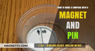Crafting a Homemade Compass: Magnet and Pin Guide
