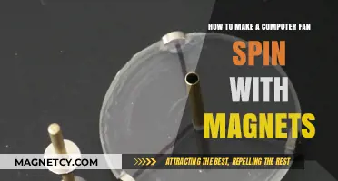 DIY Magnetic Spin: Making Your Computer Fan Whirl with Ease