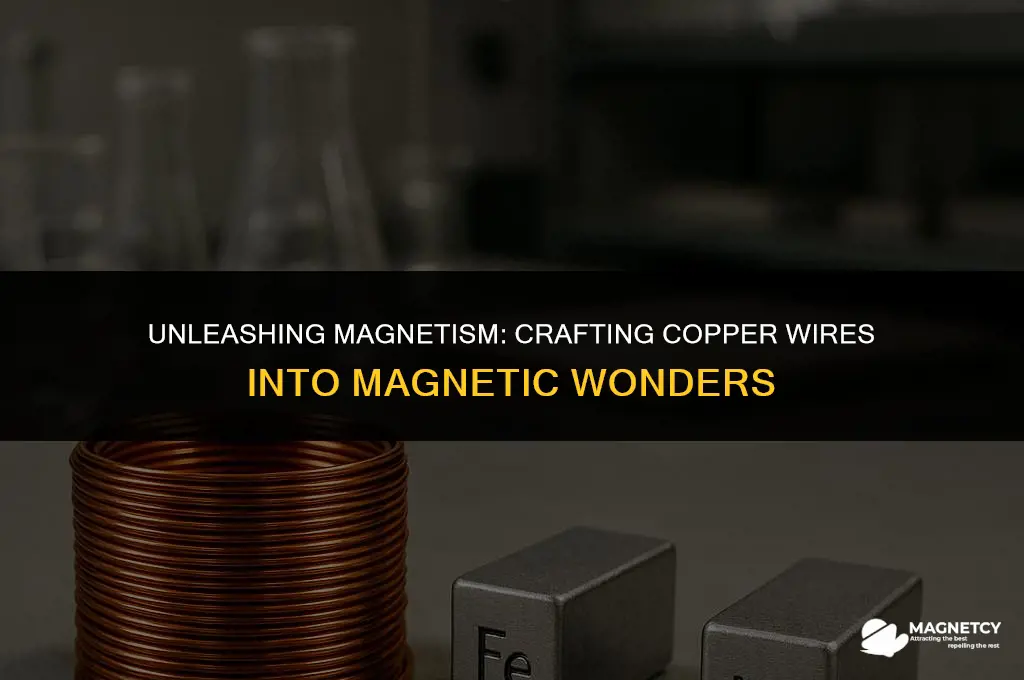 how to make a copper wire generate a magnetic field