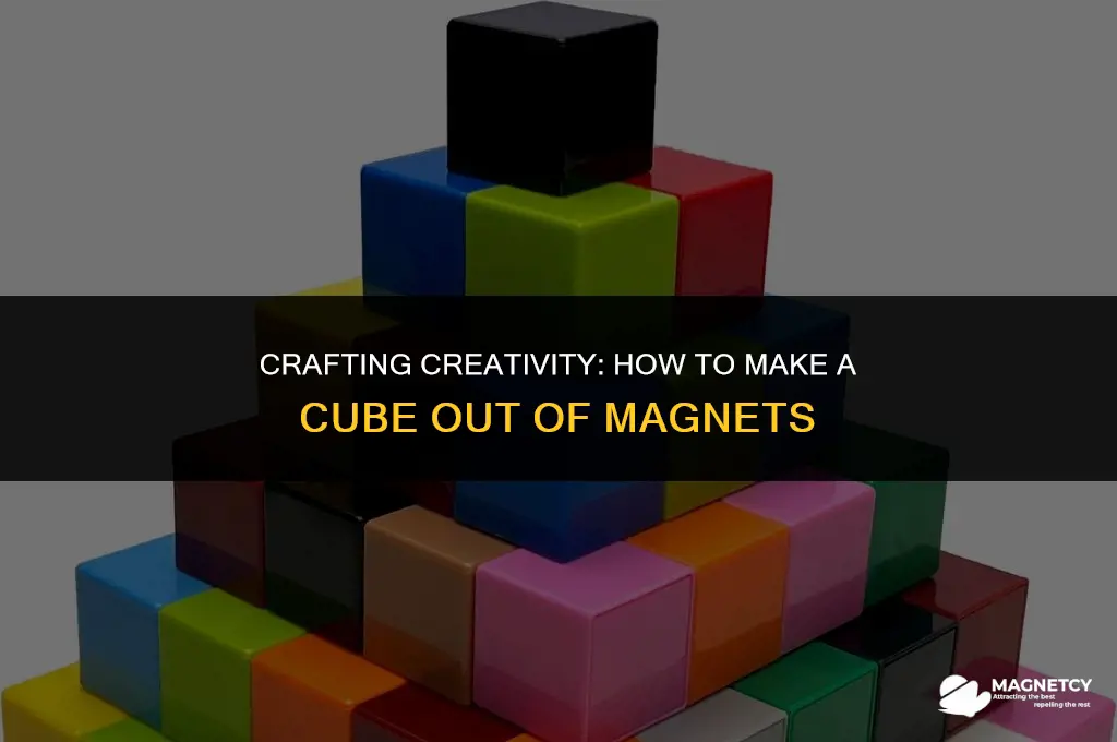 how to make a cube out of magnets
