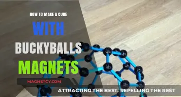 Crafting a Cube: The Art of Buckyball Magnetism