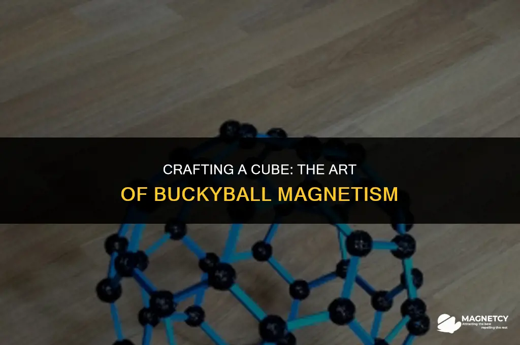 how to make a cube with buckyballs magnets