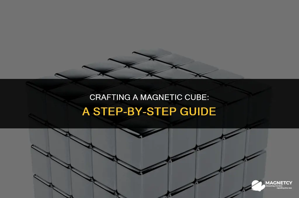 how to make a cube with tiny magnets