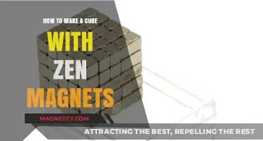 Crafting Perfection: The Art of Making a Cube with Zen Magnets