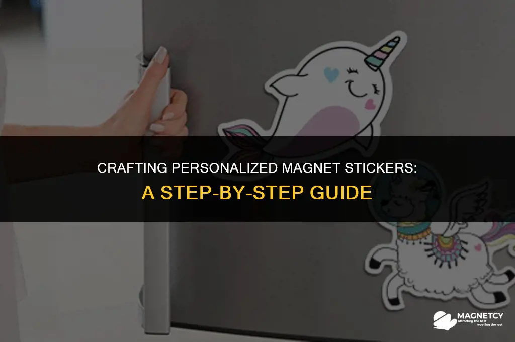 how to make a custom magnet sticker