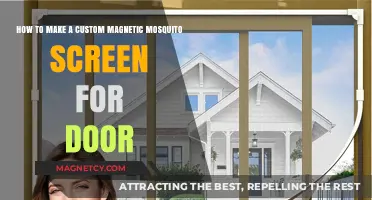 DIY Custom Magnetic Mosquito Screen for Your Door: A Step-by-Step Guide