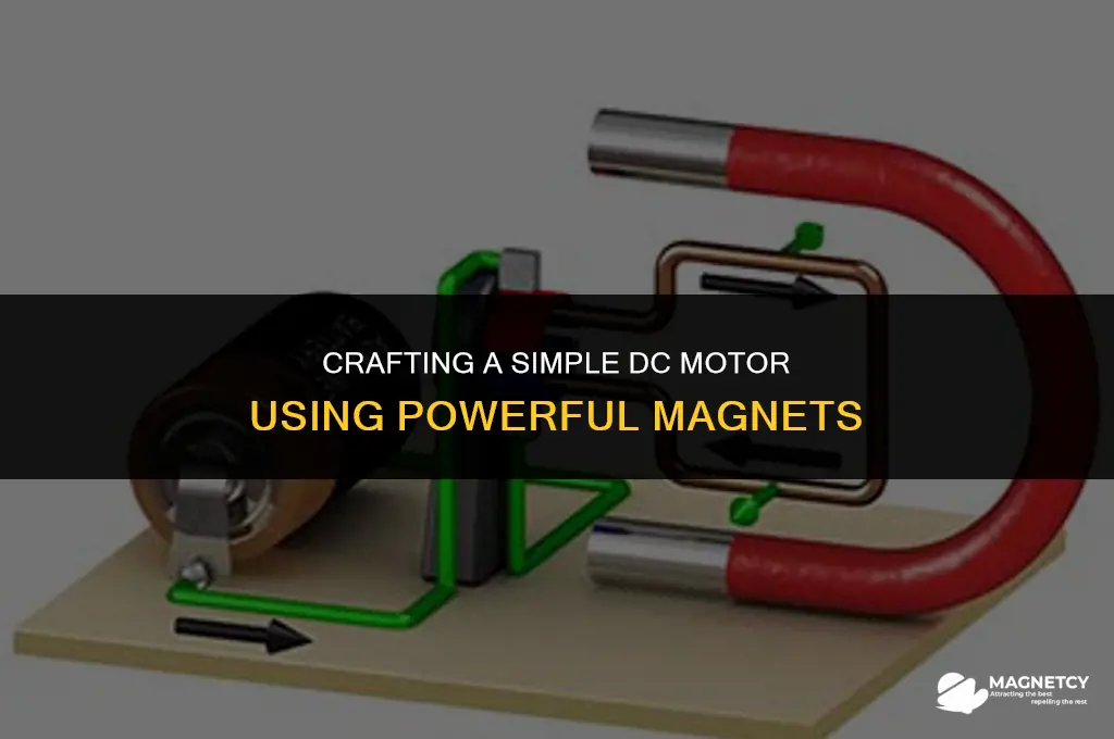 how to make a dc motor with magnets