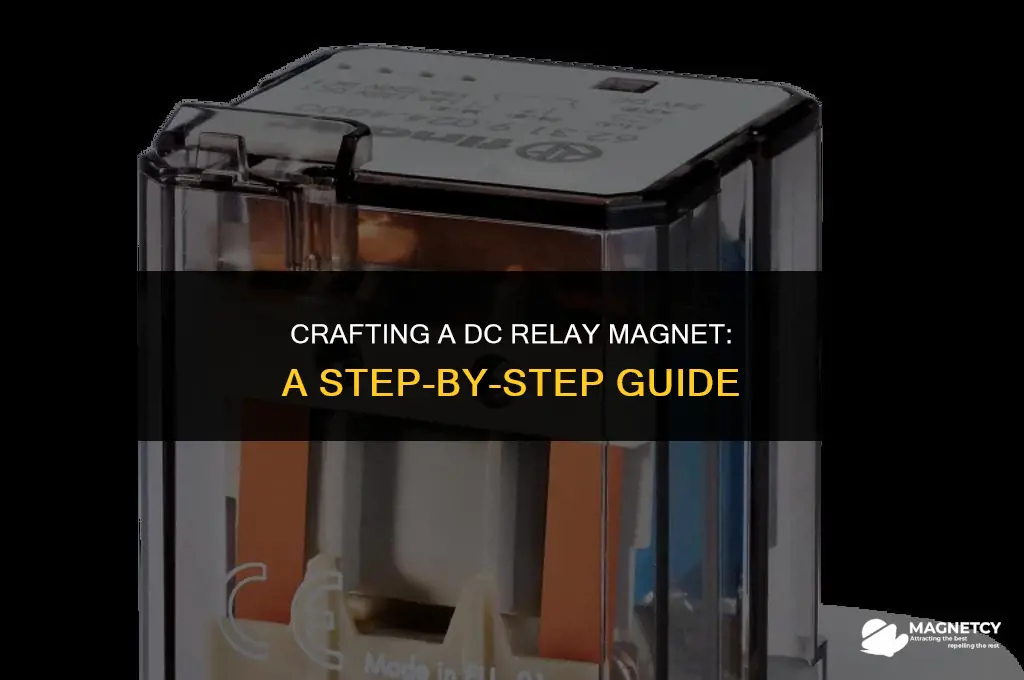 how to make a dc relay magnet