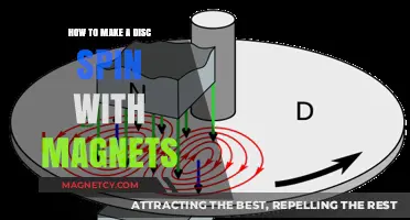 Magnetic Magic: Spinning Discs with Invisible Forces