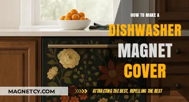 Crafting a Custom Dishwasher Magnet Cover: A Simple DIY Guide