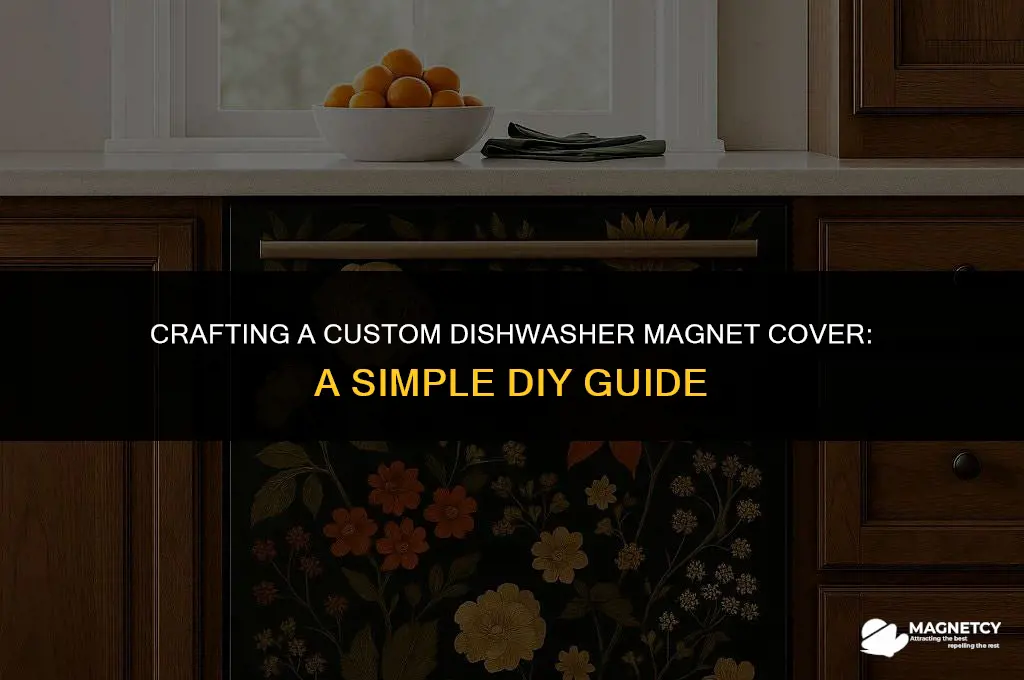 how to make a dishwasher magnet cover
