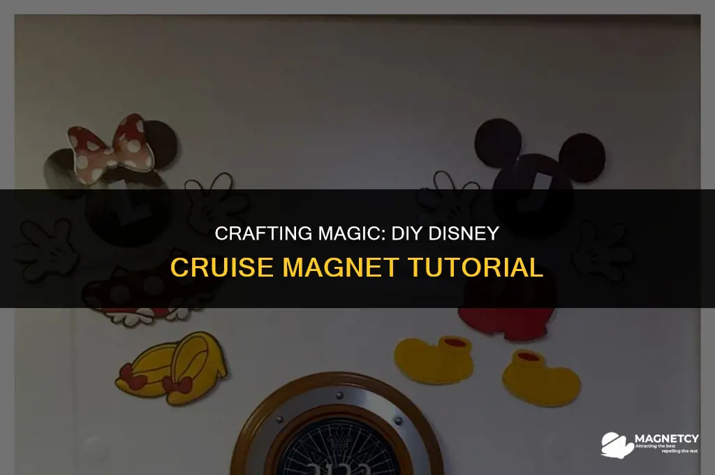 how to make a disney cruise magnet