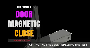 DIY Guide: Installing Magnetic Door Closers for Smooth and Secure Closure