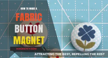 Crafting Fabric Button Magnets: A Simple DIY Guide