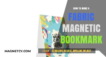 Crafting Creativity: DIY Fabric Magnetic Bookmark Tutorial