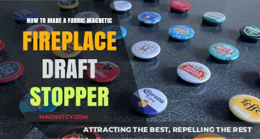 DIY Fabric Magnetic Fireplace Draft Stopper: A Step-by-Step Guide